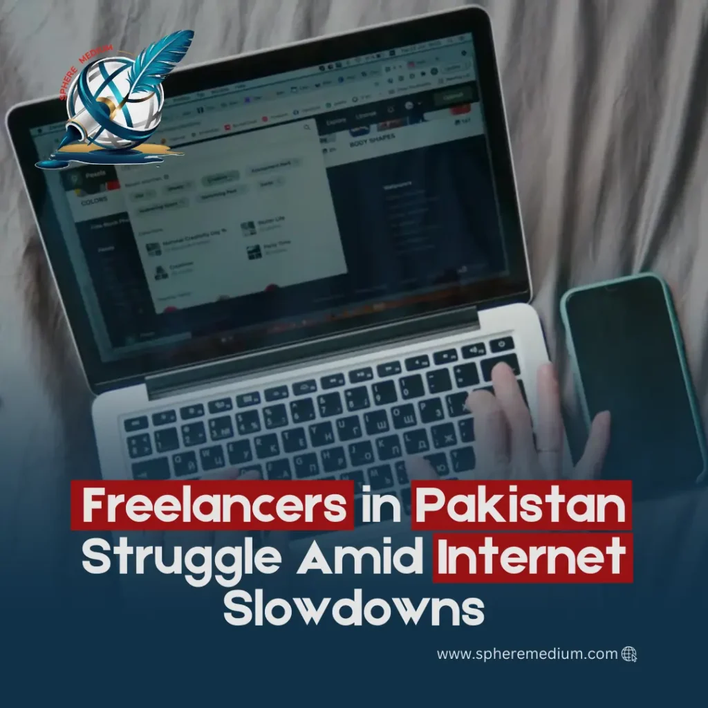 Freelancers in Pakistan Struggle Amid Internet Slowdowns