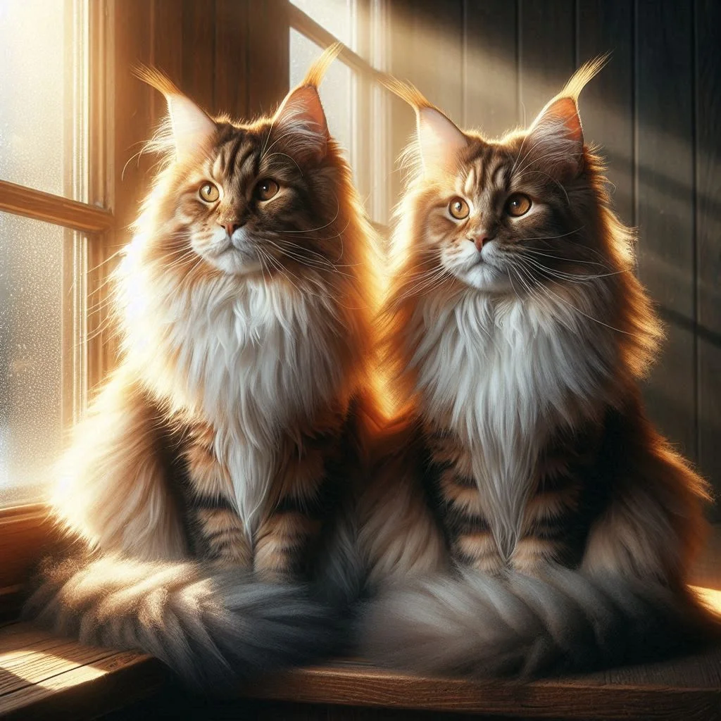 Maine Coons cats