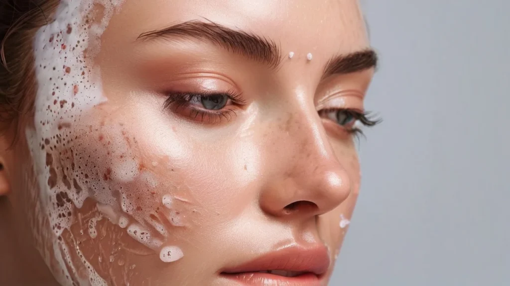 Double cleansing is not only for people with oily skin, but you could also double cleanse if you’re suffering from sensitive or even dry skin. So, how do you choose the cleansers for sensitive skin or dry skin? The first cleanser that you should use if you have sensitive or dry skin is an oil-based cleanser.