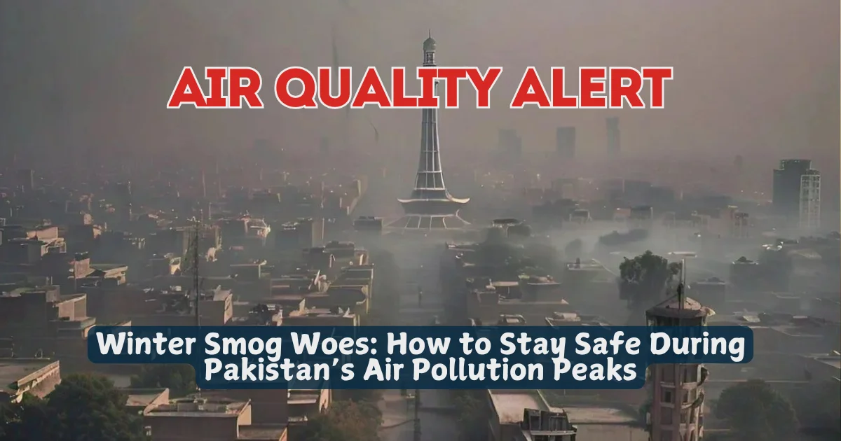 Pakistani Air Quality Recognising the Smog Epidemic and Self-Prevention Strategies