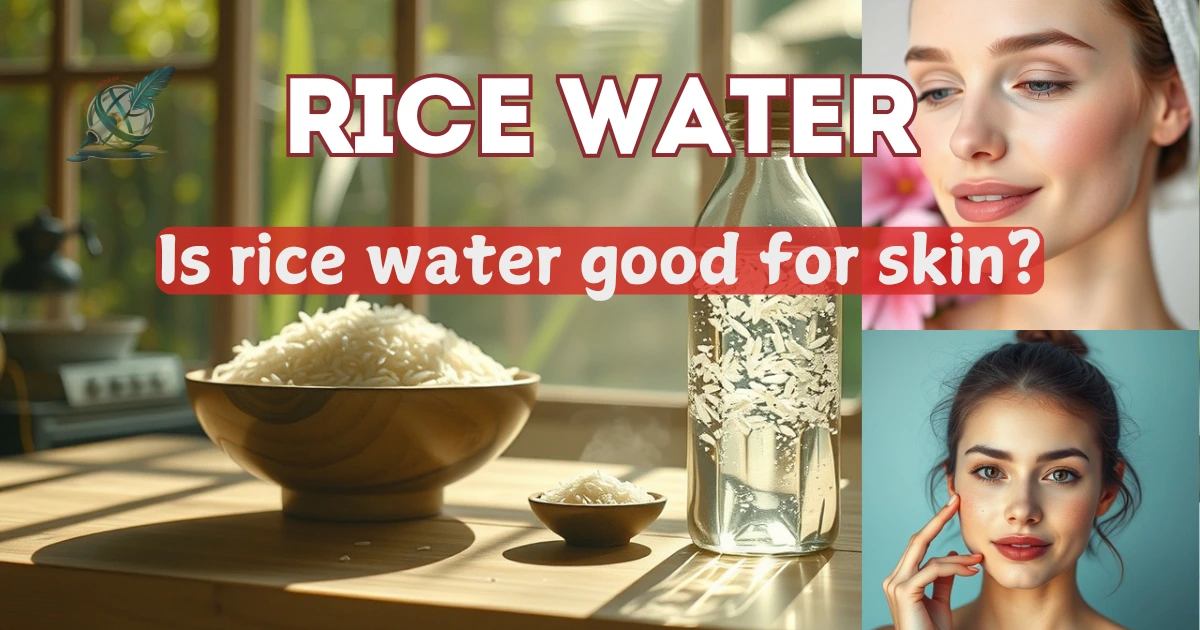 Is rice water good for skin?