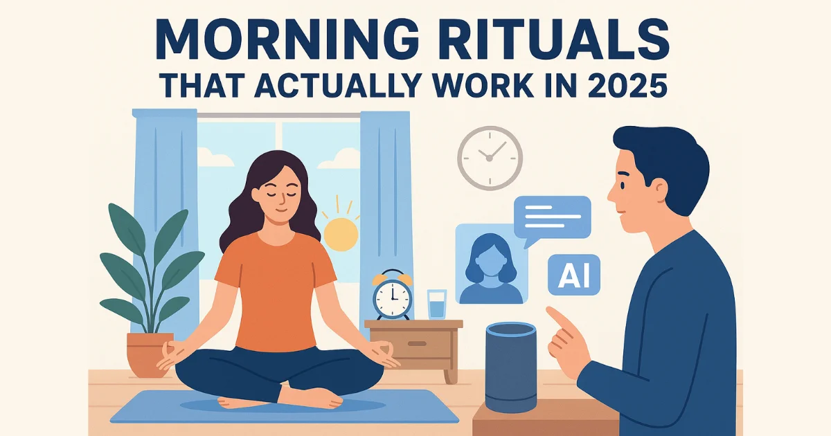 Morning Rituals That Actually Work in 2025
